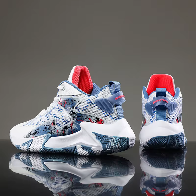 Nouveaux hommes chaussures de sport de mode basket-ball anti-dérapant souffle