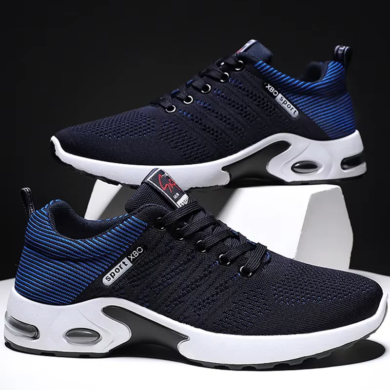 Chaussures de course respirantes coordonnantes pour hommes