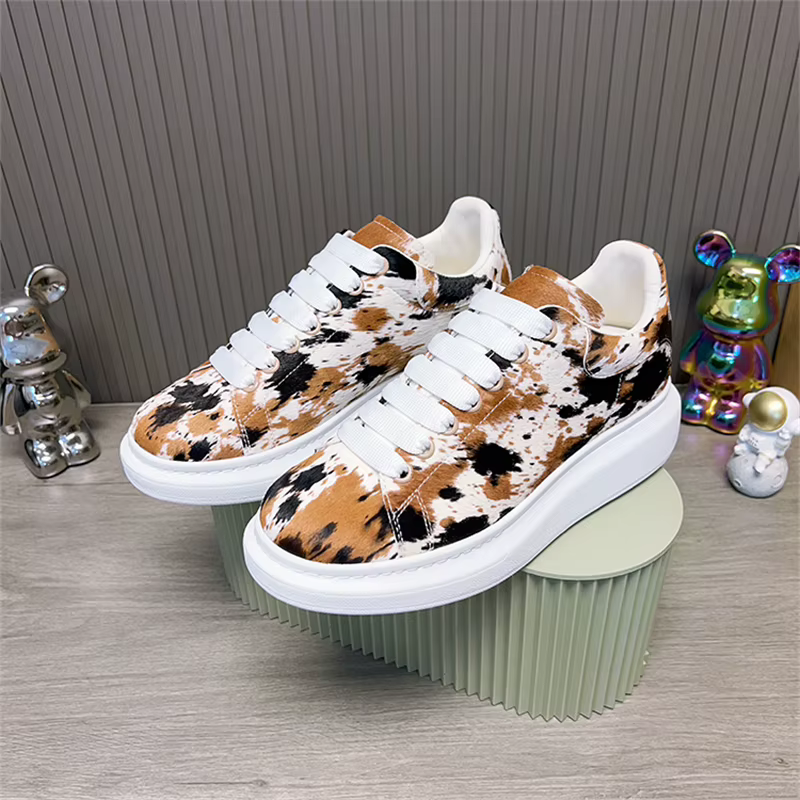 Baskets de luxe à plateforme pour homme