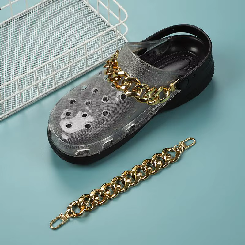 Chaînes de décoration de chaussures détachables pour réutiliser les baskets