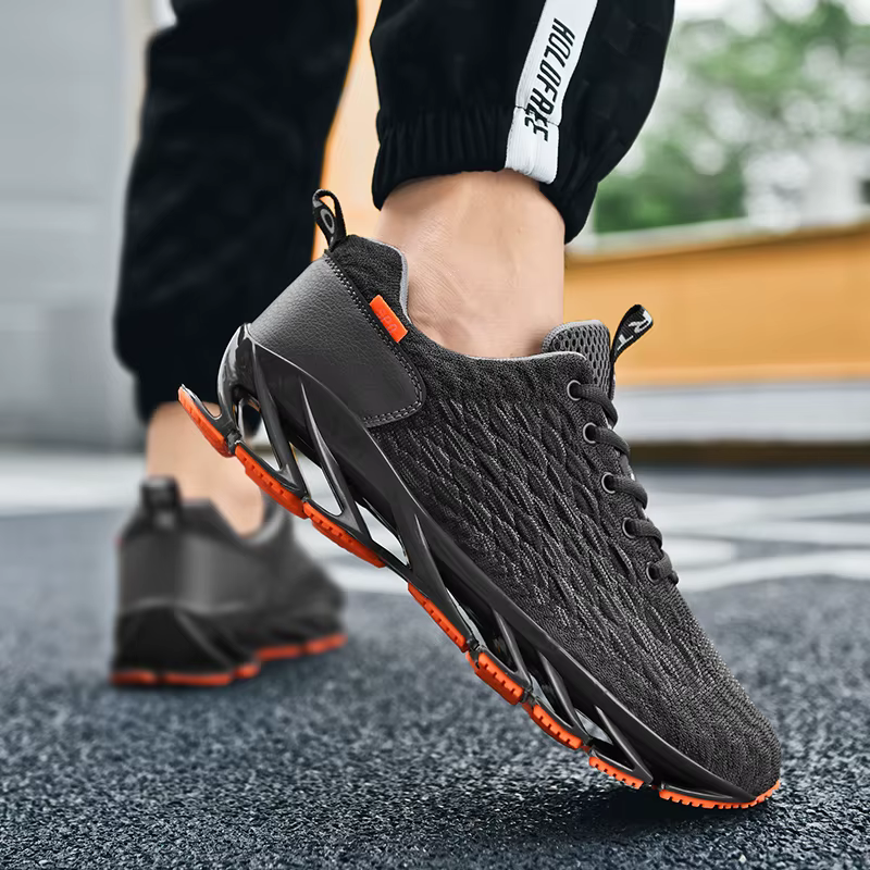 Mode hommes baskets printemps automne femmes chaussures de ville respirant antidérapant homme chaussure de course Feminino Zapatillas Hombre