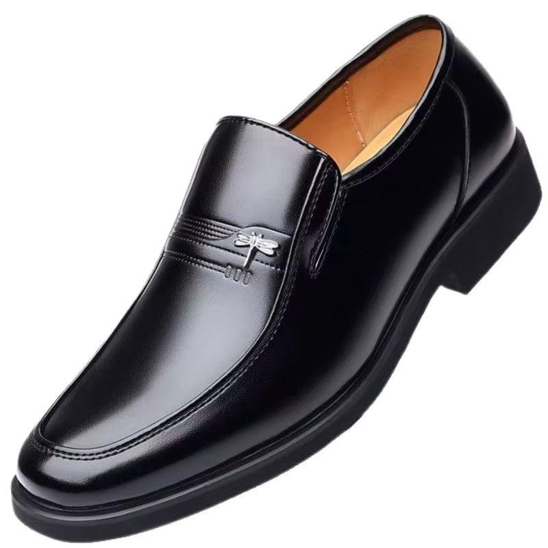 Chaussures Derby en Cuir Militaire de Première Qualité pour Hommes