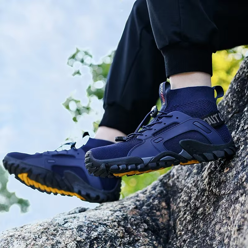Bottes montantes en maille respirante pour hommes et femmes