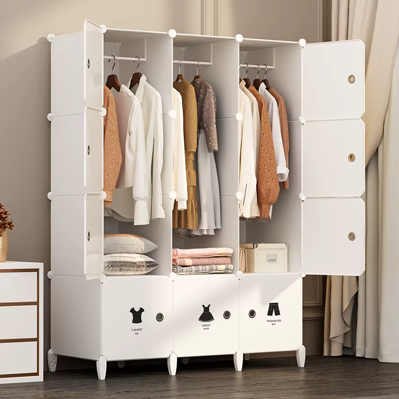 Chambre enfants armoire détachable stockage esthétique pliant garde-robe petit Portable Guarda Roupas Portatil E Dobravel meubles