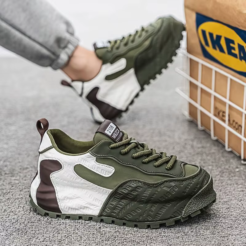Nouvelles Chaussures de Sport Classiques à Plateforme pour Hommes