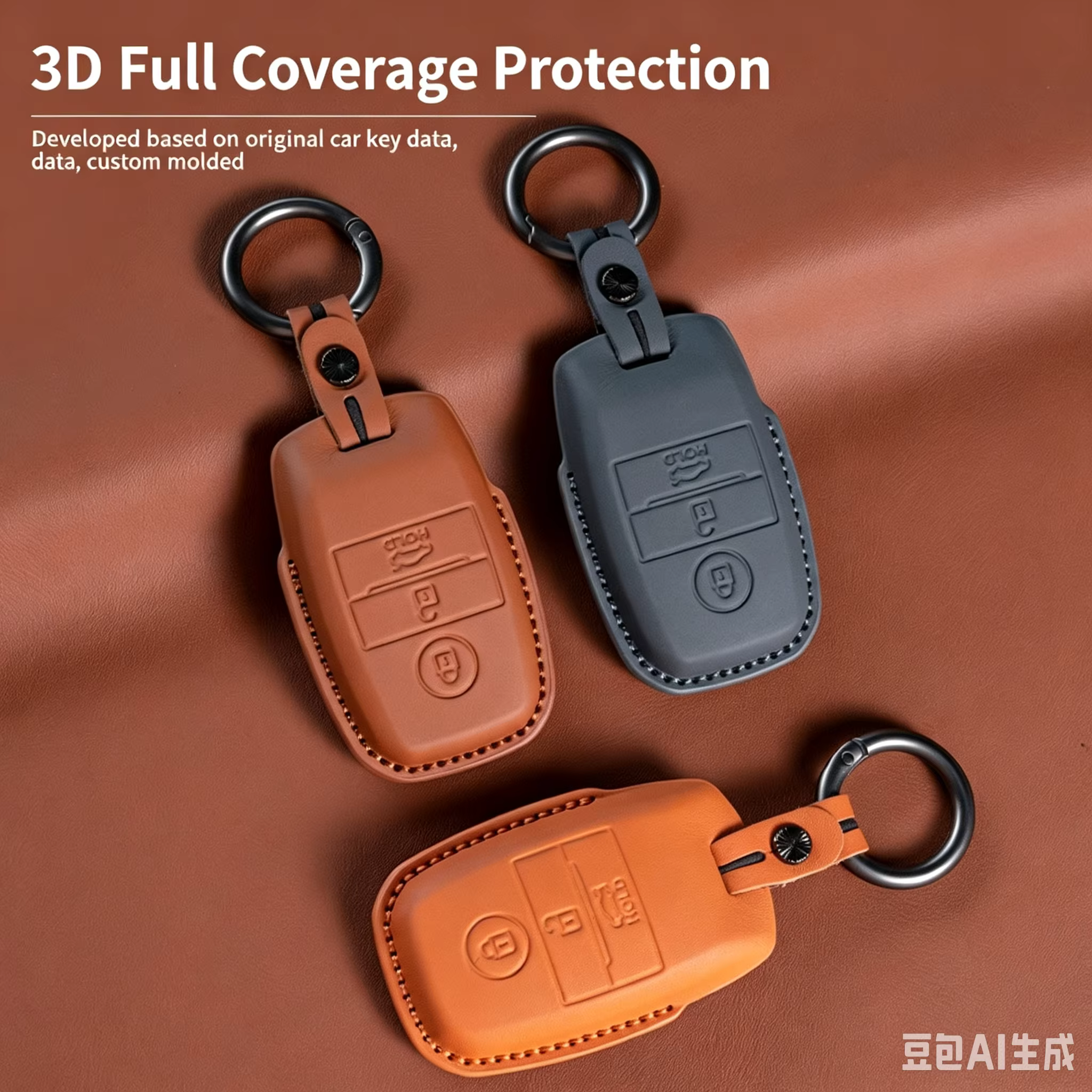 Accessoires de coque de clé de voiture adaptés aux Kia K3 K4 K5 KX3 KX5 7 Sportage, pièces de modification de coque de clé intérieure