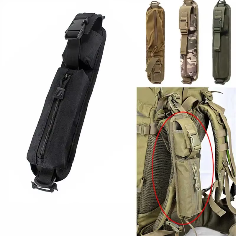 Sac à dos de chasse, sangle d'épaule, pochette d'accessoires, sac Molle, poches multifonctions pour outils EDC, Sport de plein air, petites pochettes compactes