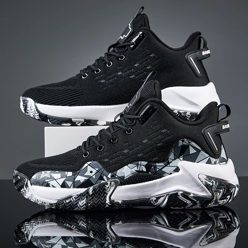 Nouvelles chaussures de basket-ball à tige haute