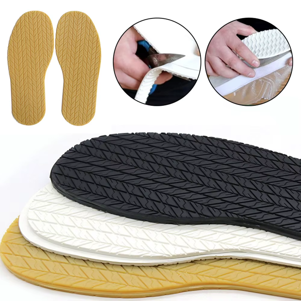 1 paire de semelles complètes de protection pour réparation de baskets