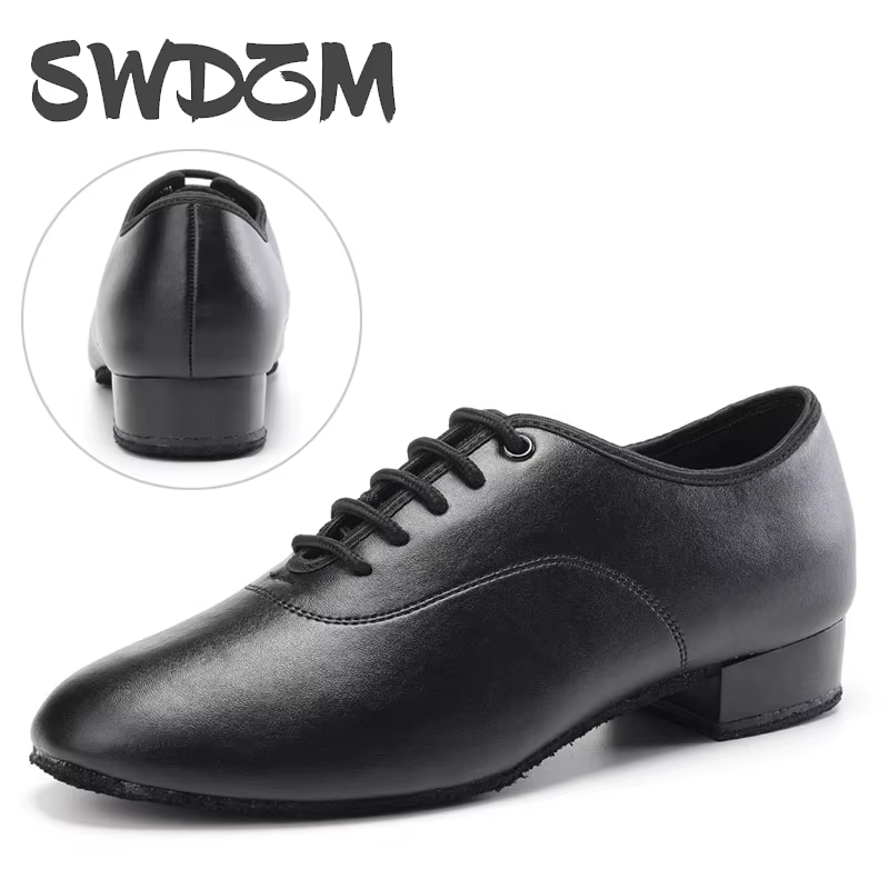 SWDZM chaussures de danse latine pour hommes pour homme garçon salle de bal moderne Tango Jazz