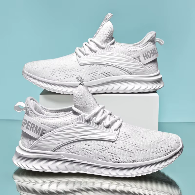 Baskets blanches pour hommes