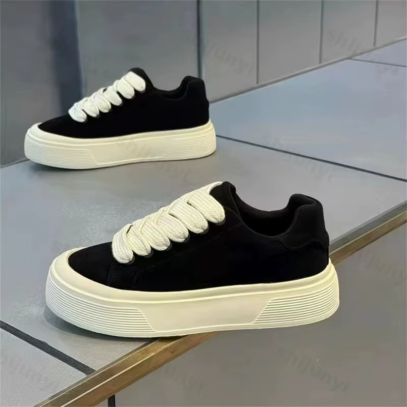 Hommes chaussures vulcanisées 2025 automne en plein air mode chaussure de course baskets décontractées semelle épaisse