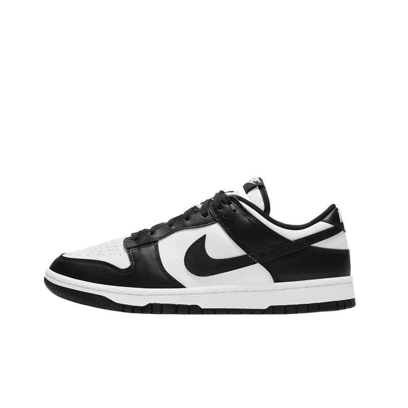 Nike Dunk Low DD1503-101 Baskets de skateboard décontractées noires et blanches pour femmes