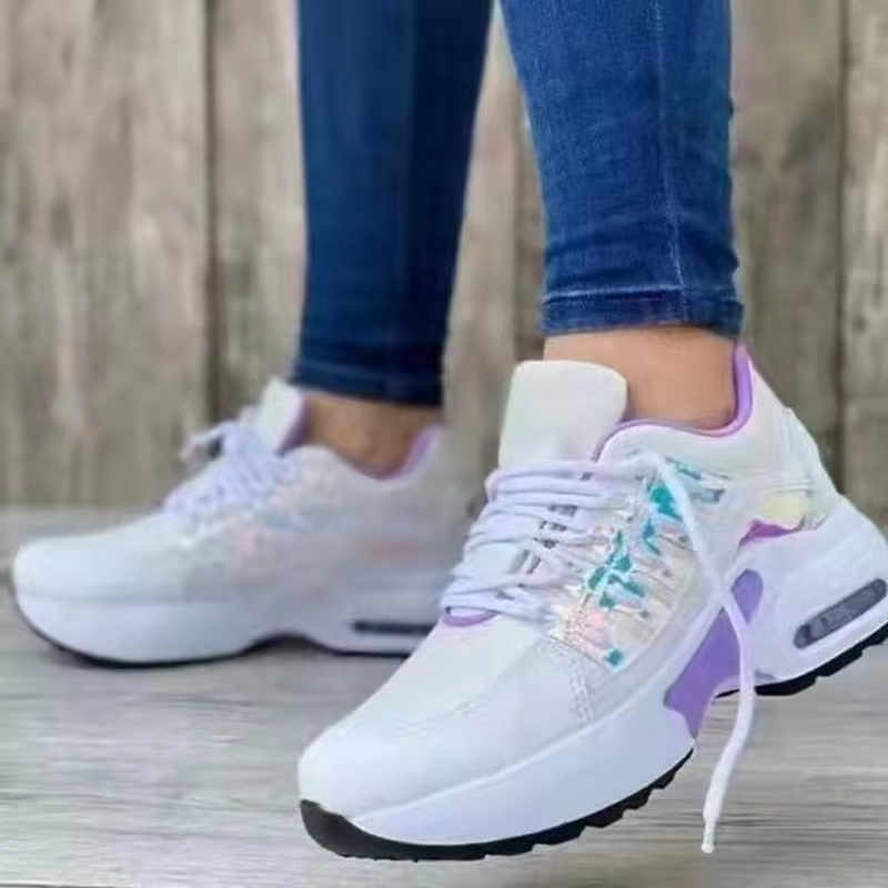 Nouvelles baskets décontractées pour femmes 2026 à lacets