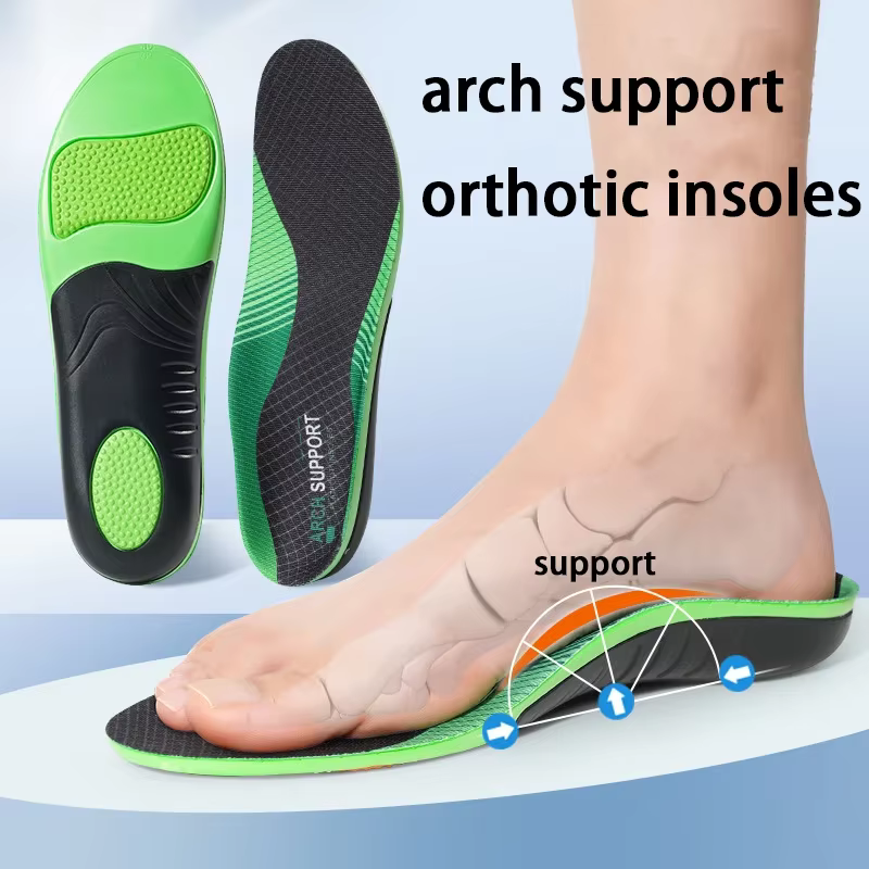 Semelles de chaussures de sport absorbant les chocs