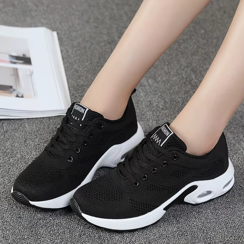 Femmes chaussures blanc noir