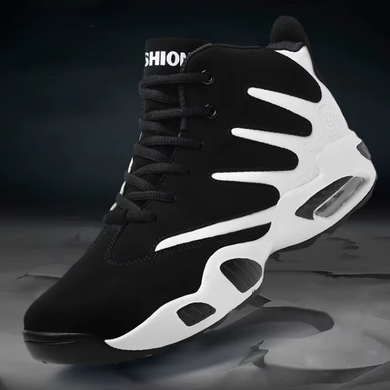 Baskets montantes pour hommes chaussures de basket-ball multifonctions de créateur