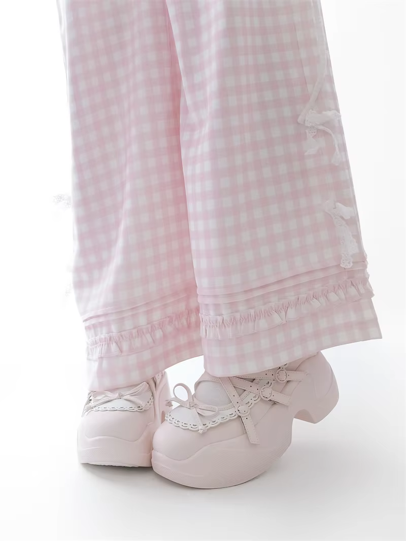 Été Leilei Gururu Original doux fille chaussures à semelles épaisses