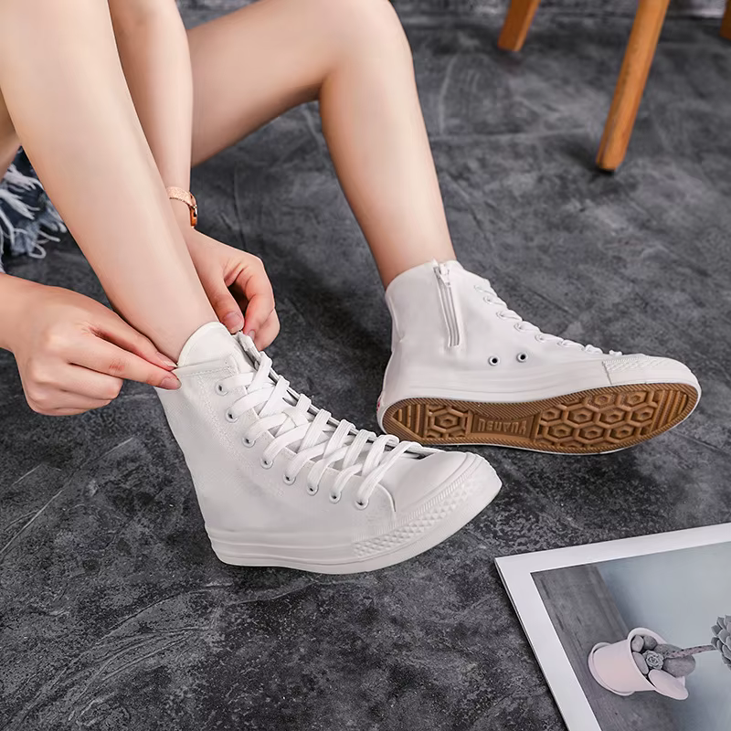 Chaussures montantes vulcanisées pour femmes