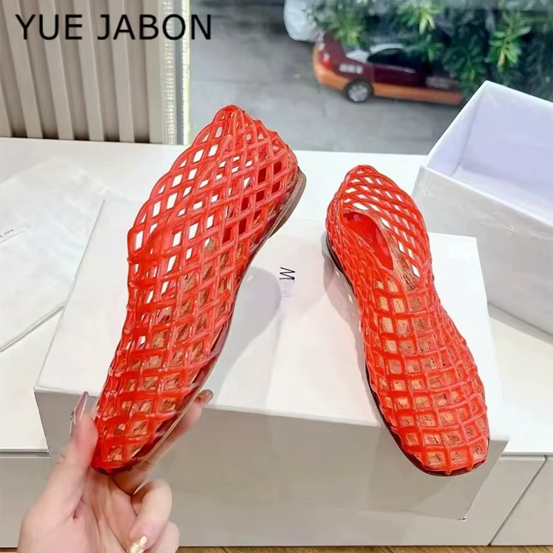 Ballerines en Maille Tissée pour Femme