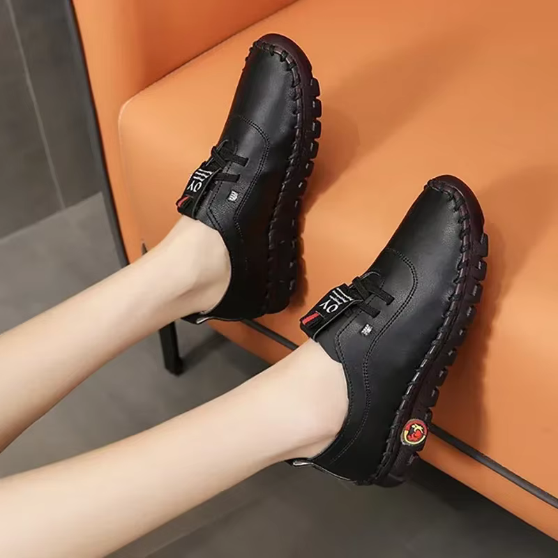 Chaussures de course en cuir PU pour femmes
