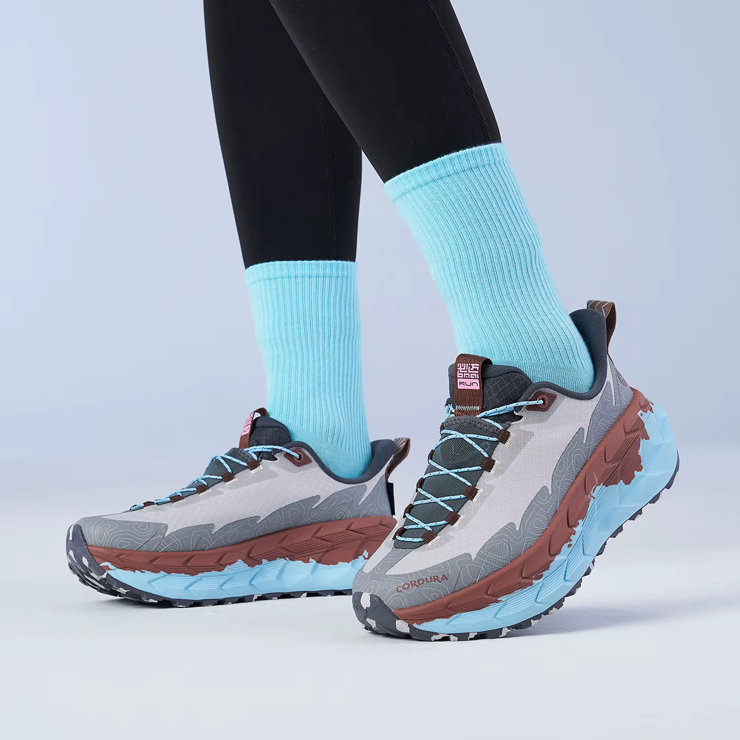 BMAI 10KM chaussures de course en plein air pour hommes anti-dérapant unisexe Trail