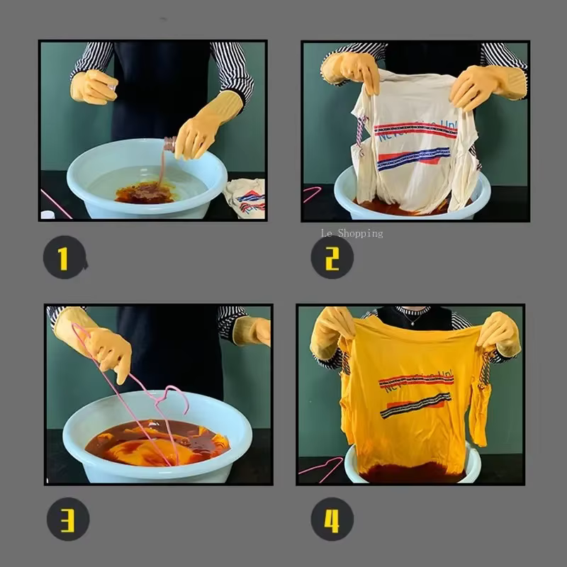Bouteille de teinture pour vêtements