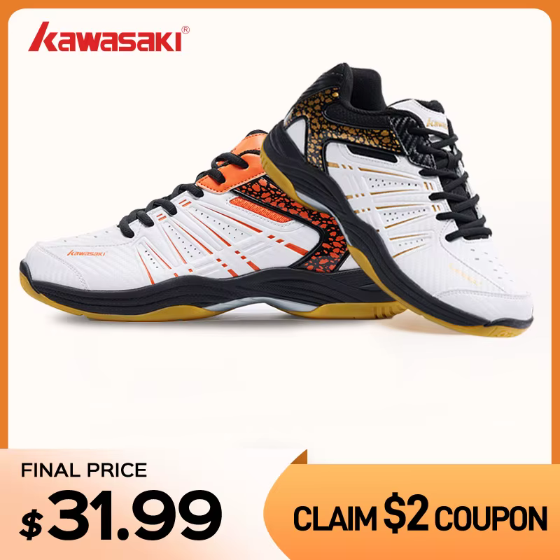 Kawasaki – chaussures de Badminton respirantes et antidérapantes