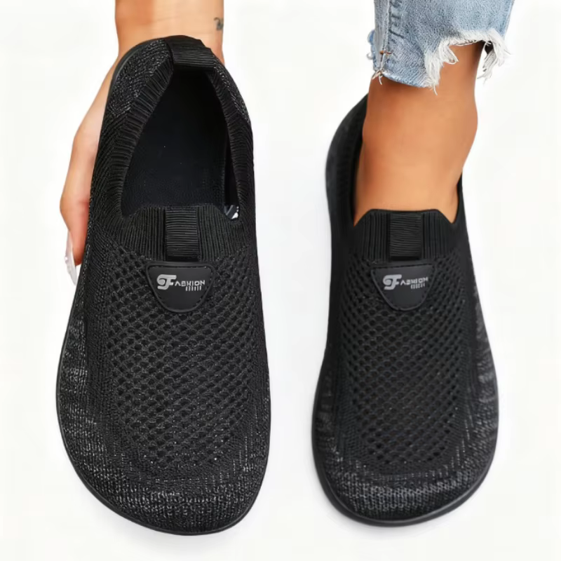 Chaussures plates à bout large pour femmes