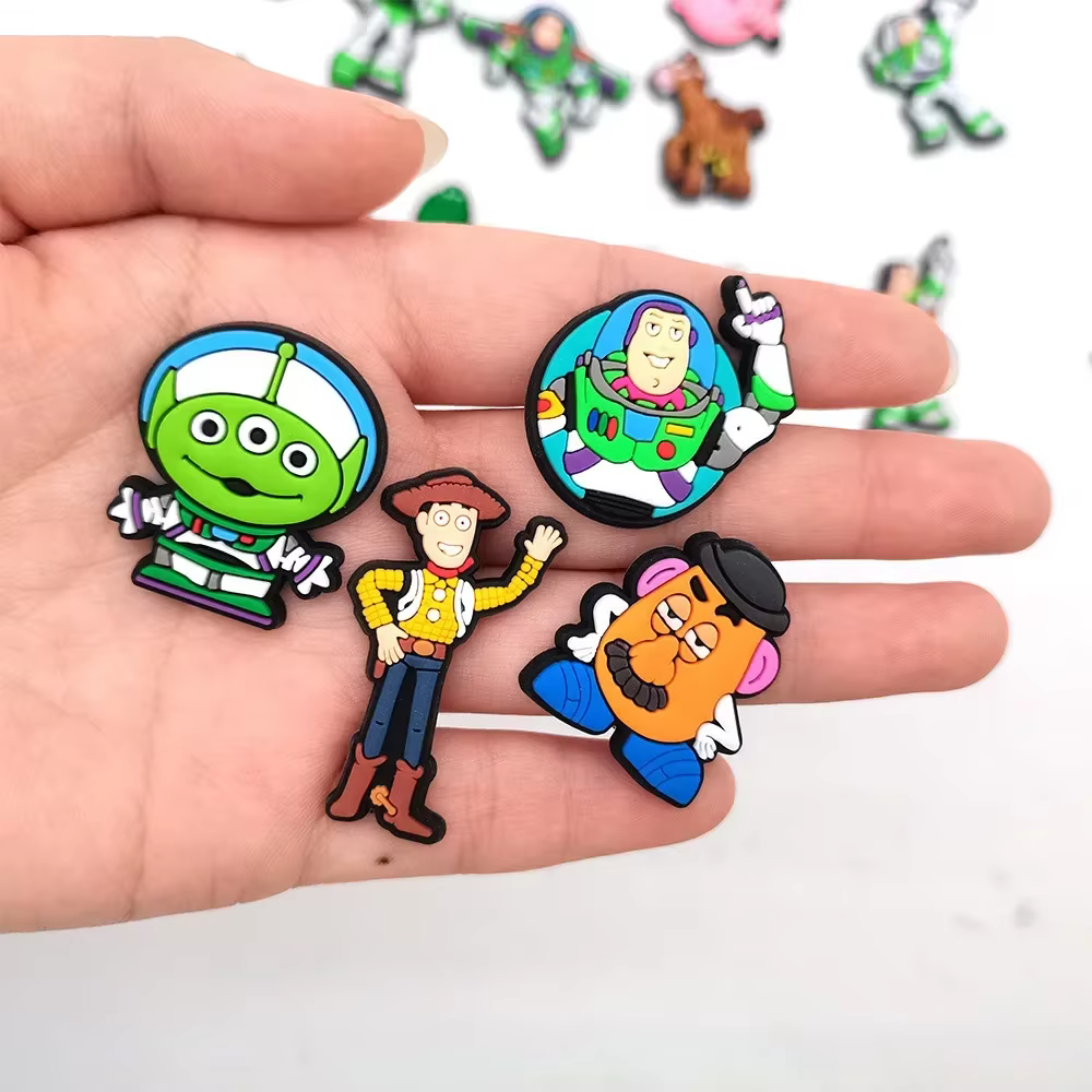 Breloques de chaussures de la série Toy Story