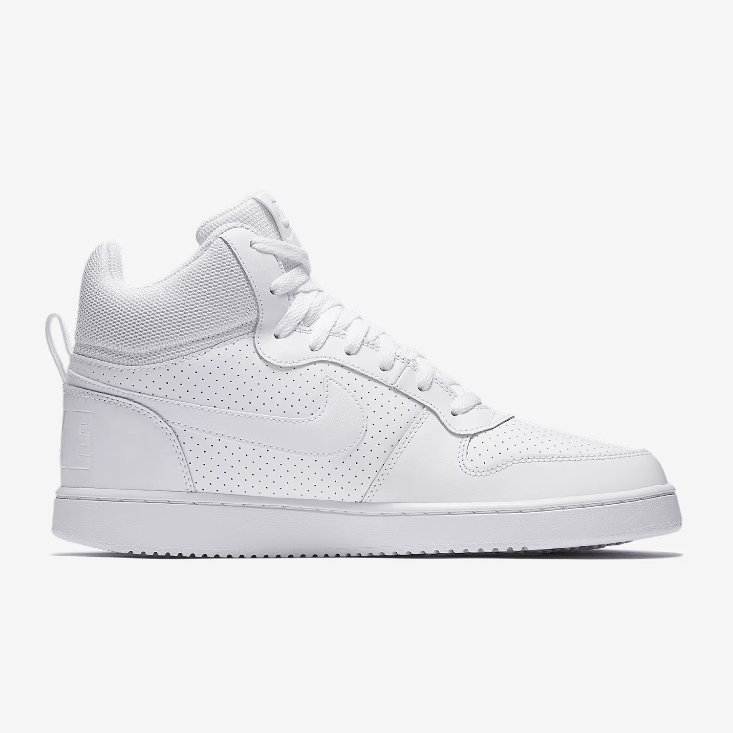 Nike véritable COURT BOROUGH MID hommes pur blanc haut baskets décontractées 838938-111