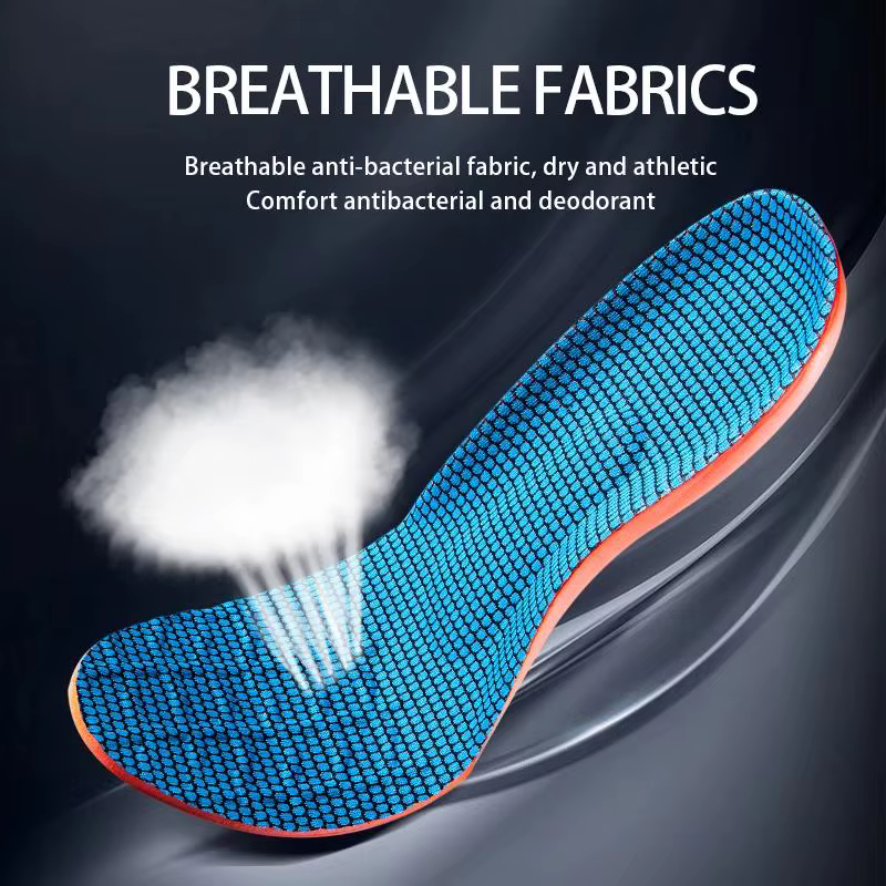 Semelles intérieures de Sport pour chaussures, Absorption des chocs, déodorant, coussin respirant, semelles de course pour pieds, hommes et femmes, semelles orthopédiques