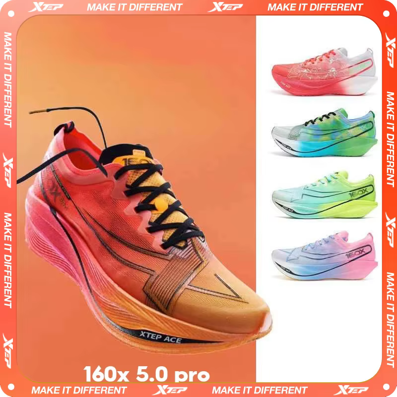 Xtep-Chaussures de course légères et durables pour homme
