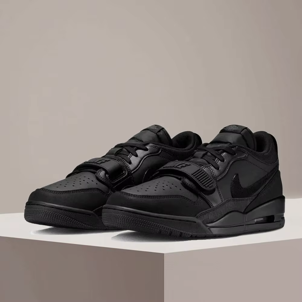 Nike Legacy 312 Black Knight Chaussures de basket-ball rétro confortables