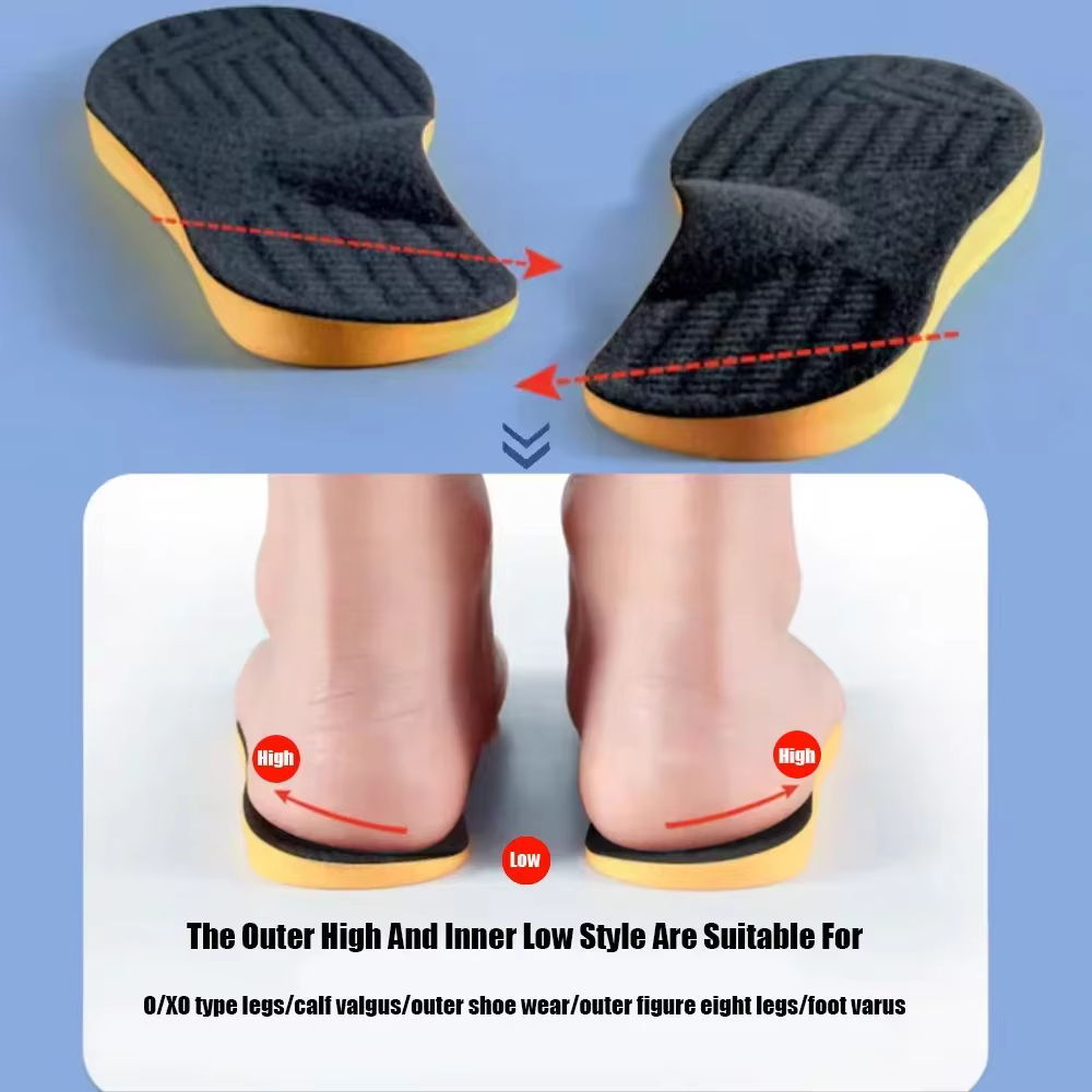 1 paire de coussinets de chaussures pour fasciite plantaire