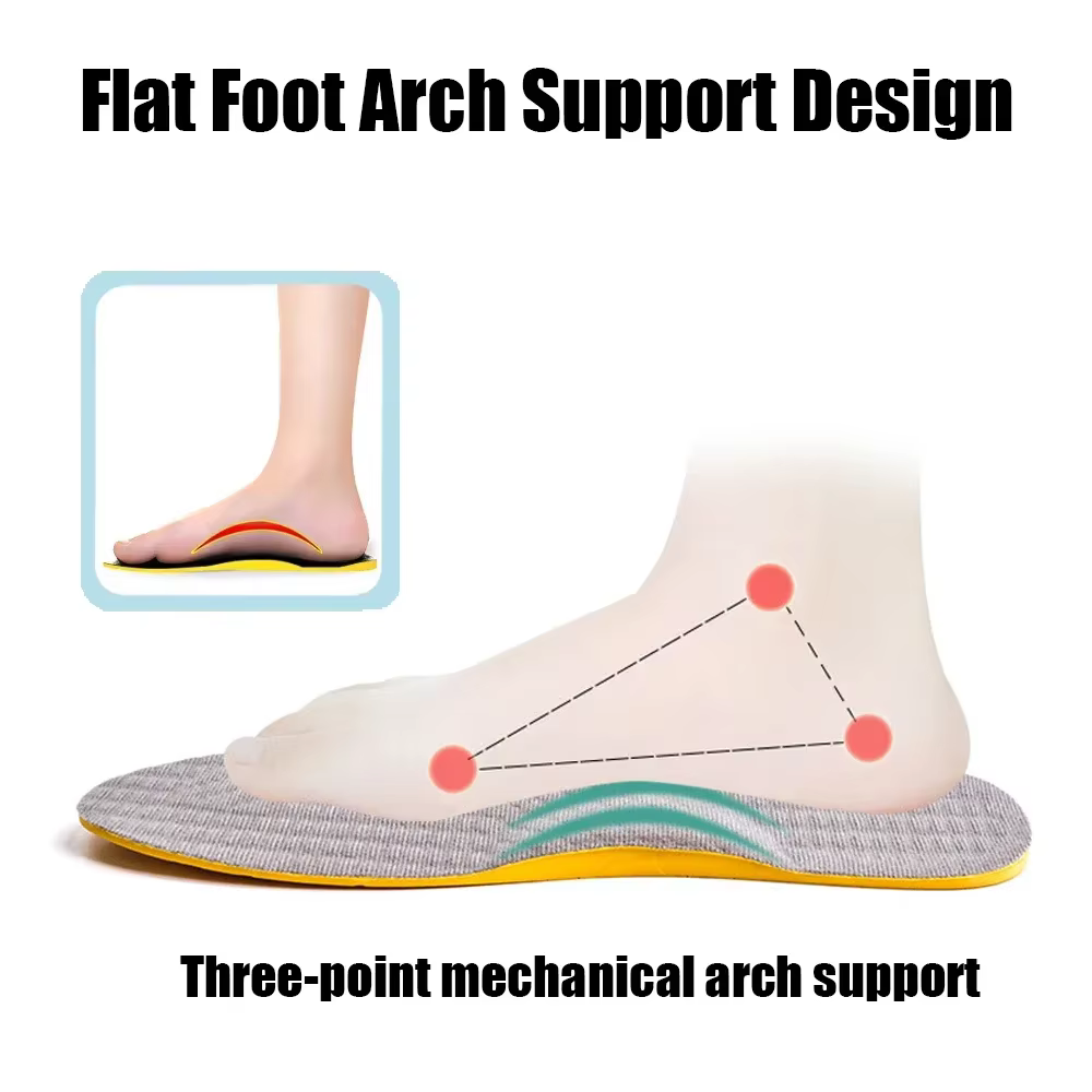1 paire de coussinets de chaussures pour fasciite plantaire