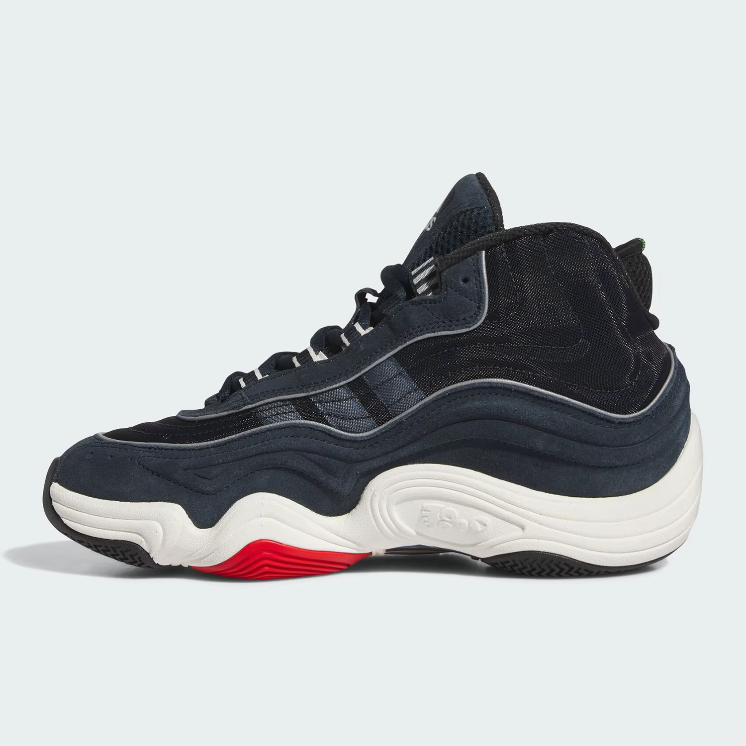 Adidas officiel véritable trois rayures hommes mi-haut durable rembourré chaussures de basket IF2100