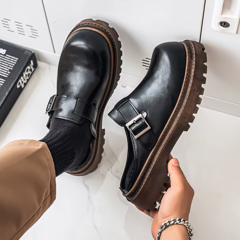 Mules à fond épais pour hommes