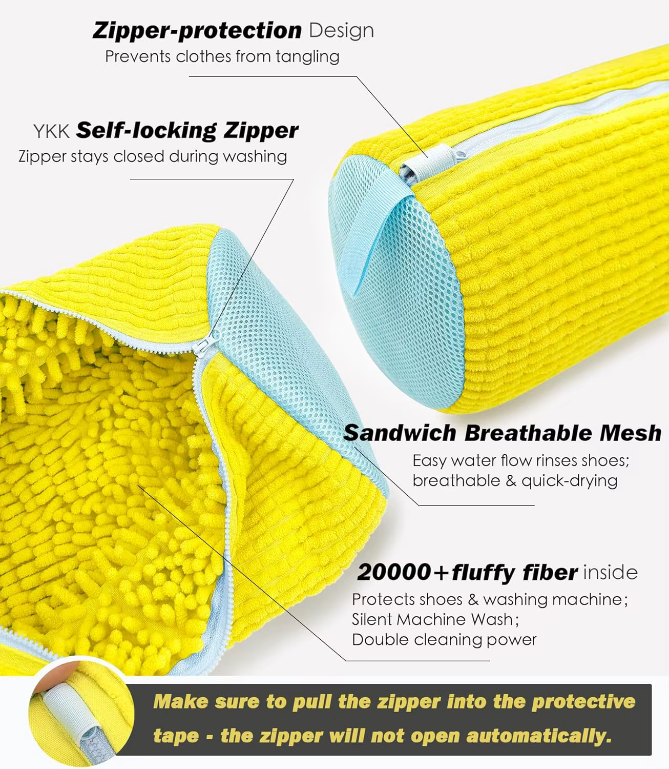 Sac de lavage pour chaussures