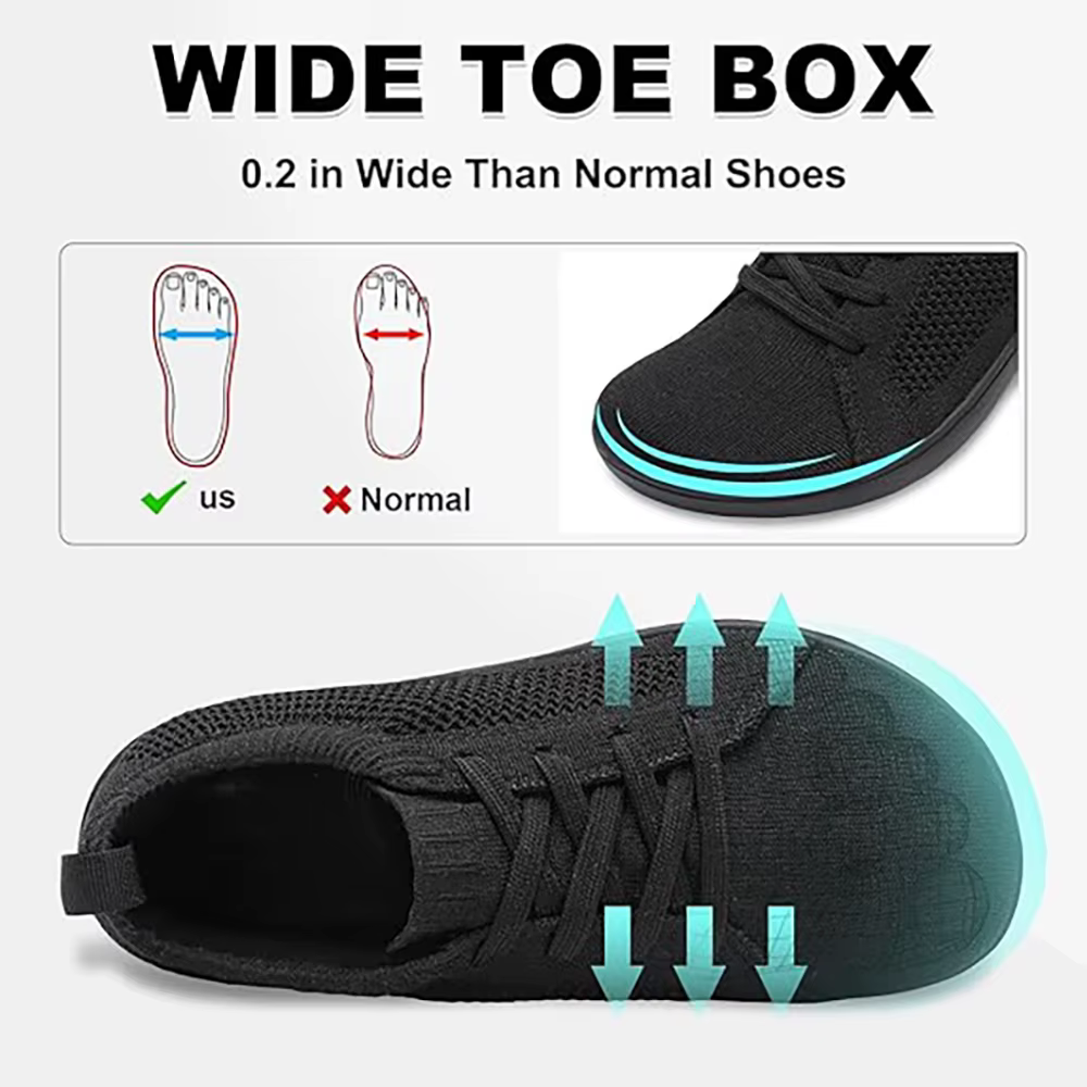 Chaussures pieds nus minimalistes unisexes