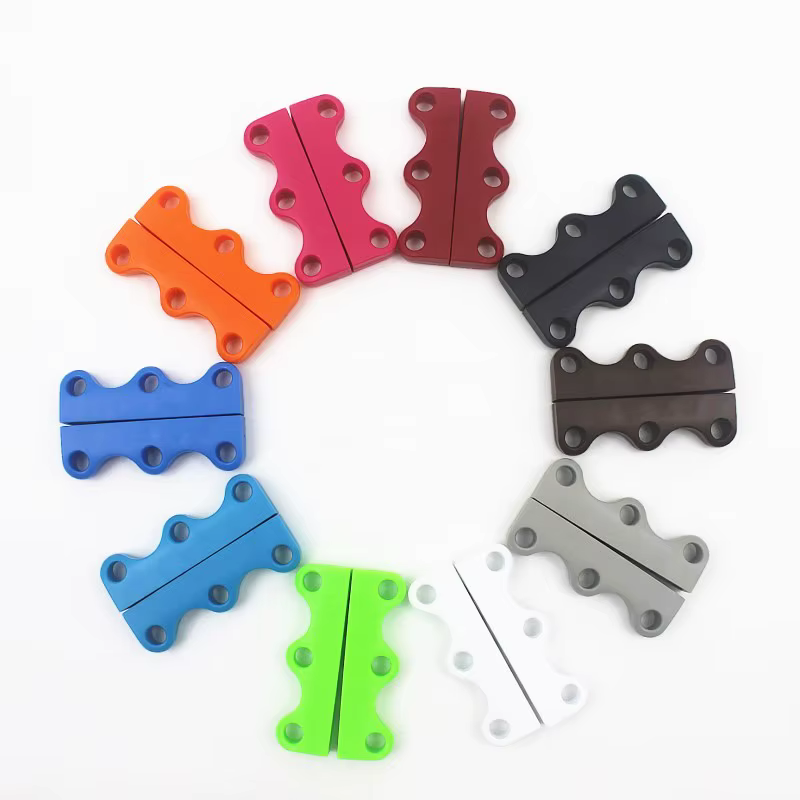 1 paire 6 couleurs lacets magnétiques lacet boucle fermetures paresseuses