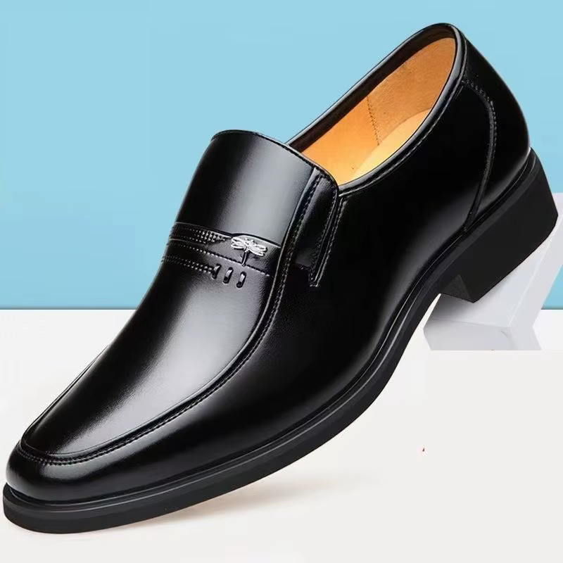 Chaussures Derby en Cuir Militaire de Première Qualité pour Hommes