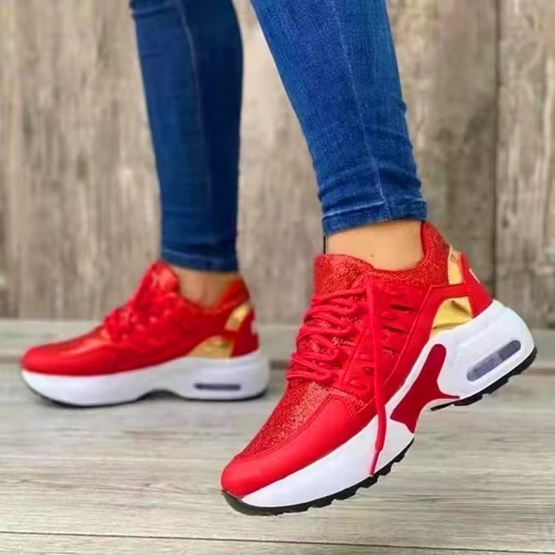 Nouvelles baskets décontractées pour femmes 2026 à lacets