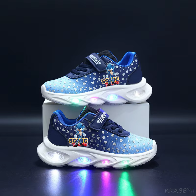 Baskets lumineuses Sonic : Nouvelles baskets LED pour étudiants
