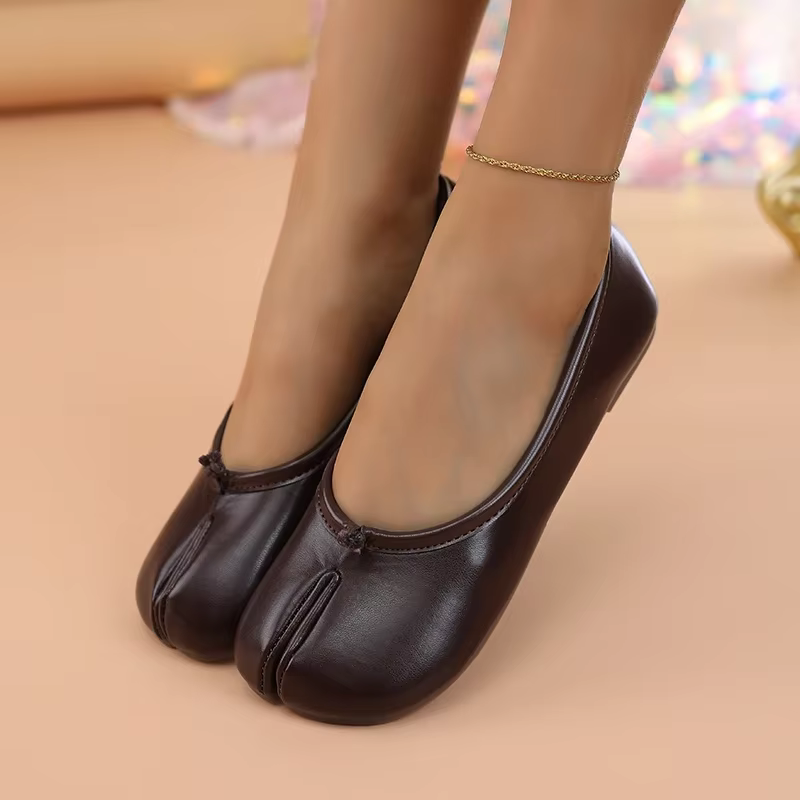Nouvelles Ballerines Tabi à Bout Fendu pour Femmes 2026