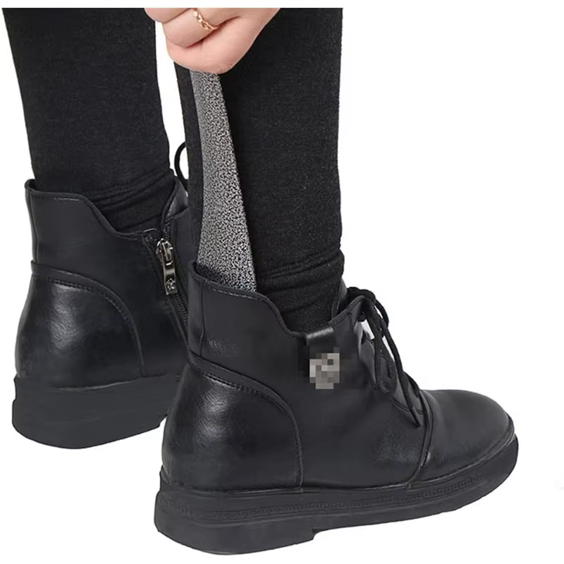 Chausse-pied en acier inoxydable 19cm | Aide à chaussures portable en métal pour hommes et femmes | Essentiel à enfiler