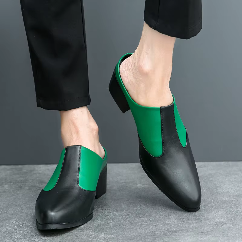 Chaussures de travail d'affaires pointues pour hommes