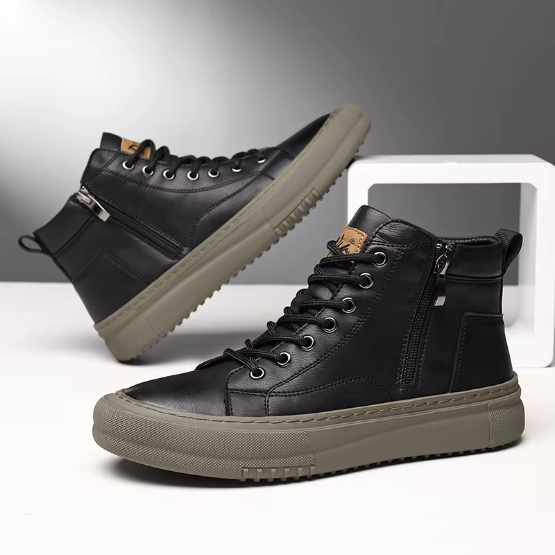 Bubuk – baskets blanches pour hommes
