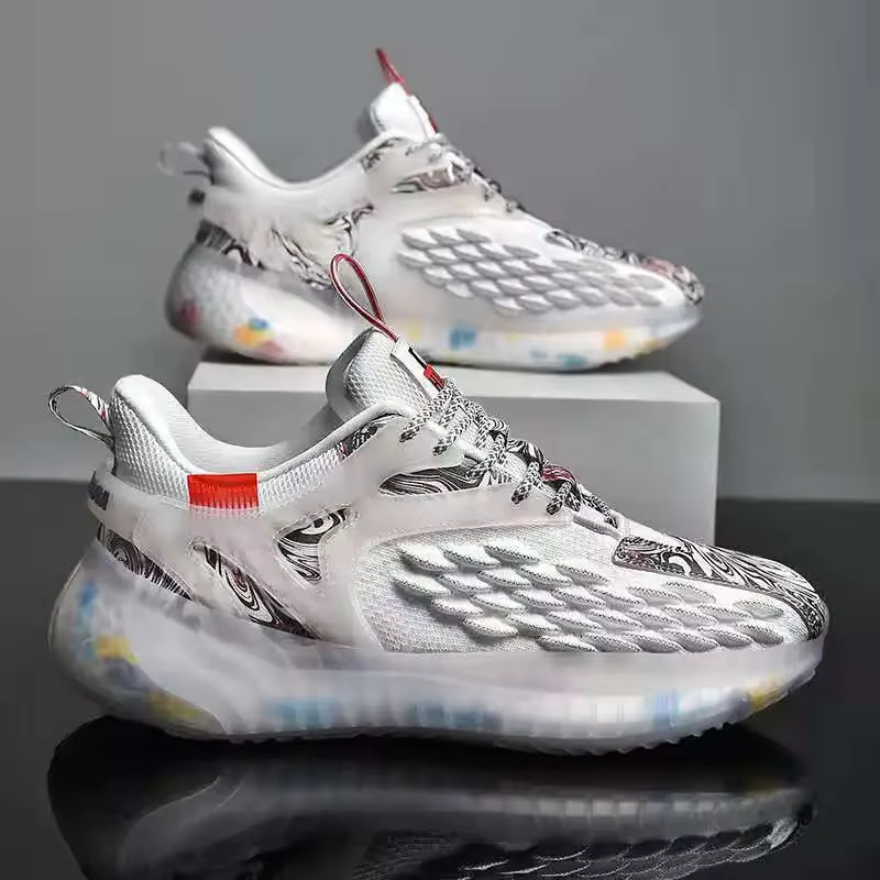Chaussures de course décontractées respirantes en noix de coco pour hommes