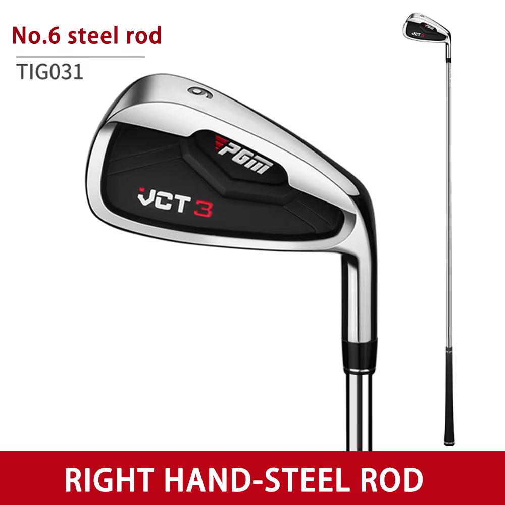 Fers de golf PGM (5, 6, 7, 8, 9, PW, S) avec tiges en graphite pour golfeurs droitiers – Flex S/R